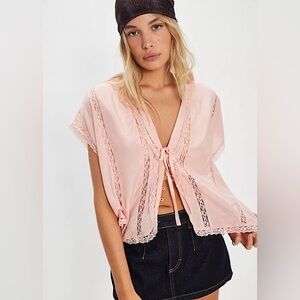 Free People NWT Marigold Lace Top - Size S